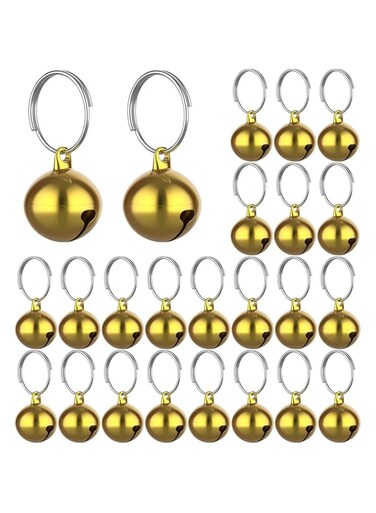 Bells for Cat and Dog,Pet Bell Pendant Accessories for Cat (24pcs)