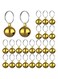 Bells for Cat and Dog,Pet Bell Pendant Accessories for Cat (24pcs)