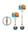 Kids Basketball Hoop Set with Adjustable Height, Ball &amp; Pump