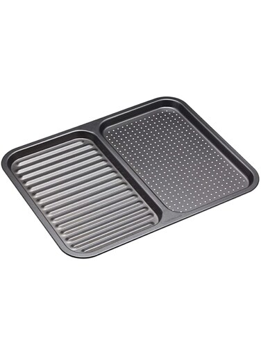 Master Class Non-Stick Divided Baking Tray, 39X31X15cm, Sleeved