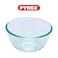 Pyrex 1L Glass Mixing Bowl - Heat Resistant and Stackable