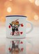 I Love You Printed Ceramic Coffee Cup 100ml