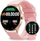 PEJE Smart Watches For Men,1.39" Display,Prayer Alerts,Arabic Support,Bluetooth Calls,IP68 Waterproof,Spo2/Hr/Sleep Tracking,123+ Sports Modes,7-Day Battery (230mah),Ios/Android.(Pink)
