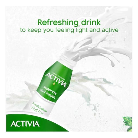 Activia Full Fat Fresh Laban, 375ml