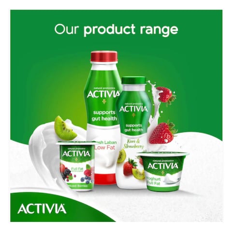 Activia Full Fat Fresh Laban, 375ml