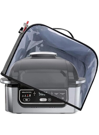 KASTWAVE Air Fryer Cover, Toaster Cover, Kitchen Dust Cover for Ninja Foodi Grill, Durable Home Kitchen Air Fryer Cover Suitable for kitchen, clean and easy to clean