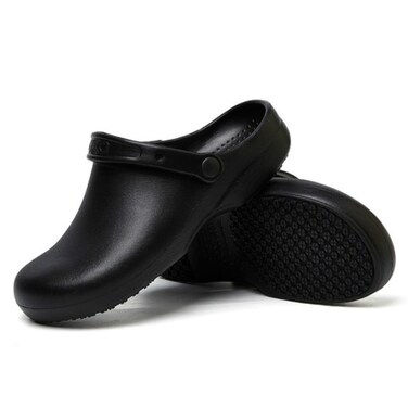 Kitchen Chef Shoes Food Service Non-slip Water-proof Oil-Proof Slippers - Size 44
