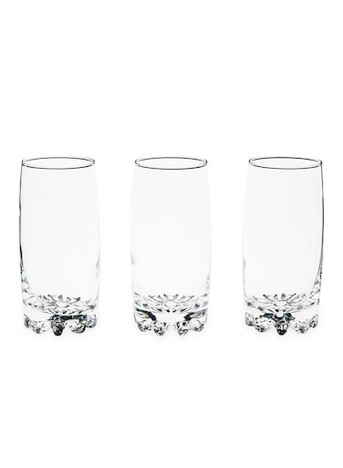 3-Piece Sylvana Glass Set Clear 385ml
