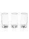 3-Piece Sylvana Glass Set Clear 385ml