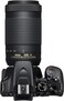 نيكون مجموعة عدسات الواقع الافتراضي D3500 AF-P 18-55 ملم مع عدسة AF-P DX نيكور 70-300 ملم f/4.5-6.3G ED (اسود)