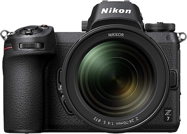 Nikon Z7 45.7 MP 4K FX-Format Mirrorless Camera + Nikkor Z 24-70mm f/4 S Lens