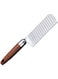 Alipis Crinkle Cut Knifes, Potato and Vegetable Cutter Stainless Steel Blade Wave Slicer French Fry Cutter for Carrot Vegetable Cucumber Fruit, 11380KGPQF5706EZWEM2E