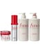 Fino Premium touch hair set Bundle 4 Pcs Hair Shampoo, conditioner , hair mask and Hair Oil