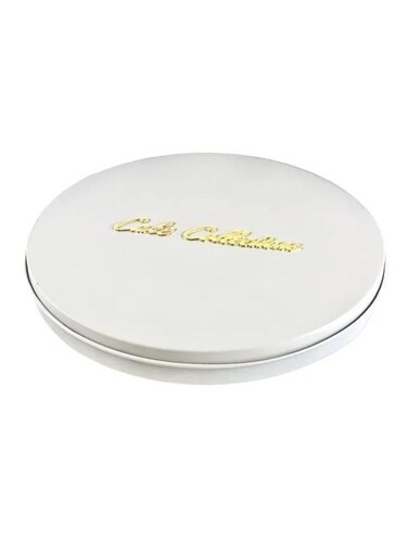 White round basbousa cutting tray