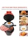 Sandwich Toaster and Burger Maker with Egg Rings and Timer, Non-Stick Ceramic Plates, Easy Cl