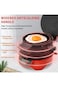 Sandwich Toaster and Burger Maker with Egg Rings and Timer, Non-Stick Ceramic Plates, Easy Cl