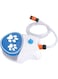Dpofirs Outdoor Dog Drinking Water Fountain, Step On Dog Fountain, Dog Water Drinking Sprinkler, Easy Paws Activated Drinking, Includes Connector Hose, for Dogs Cooling Hydration