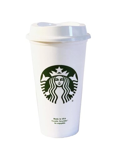 Starbucks Reusable Travel Cup (Grande 16oz, Pack of 5)