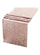 30 X 180cm Sequin Table Runner Shiny Rose Gold Colour Luxury Style Embroider Sequin Table Runner For Wedding Hotel Dinner Party For Wedding Birthday Baby Shower