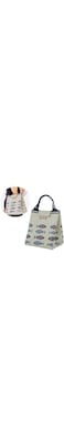 tewiaii Lunch Bags for Women Men, Reusable Insulated Lunch Bag, Leakproof Cooler Food Lunch Bag, High Capacity Lunch Tote Bags for Office, Work, School, Beach or Travel (Gray)
