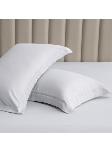 Standard Pillowcase Set of 2, Size 50x75 cm, Ultra Soft Brushed Microfiber, Envelope Closure, Durable, Wrinkle &amp; Fade Resistant Pillow Covers