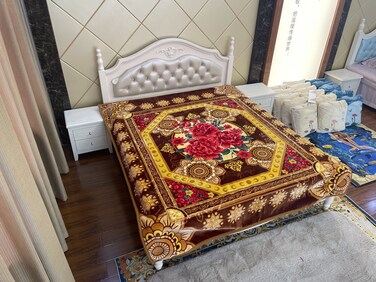 STARGOLD Embossed Blanket Double Ply Premium Blanket 220X240cm 19LBS