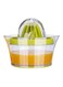 In 1 Manual Citrus Juicer Extractor Green/Clear 400ml
