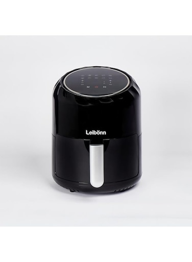 leib&ouml;nn Easy Fry Max Digital Air Fryer, 3.5L, 10in1, Uses No Oil, Air Fry, Extra Crisp, Roast, Bake, Reheat, Dehydrate, 6 Portions, Non-Stick, Dishwasher Safe Baskets