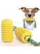 WWPTO Pet Dog Toothbrush Chew Toys Corn Molar Stick Resistant TPR for Dog Chewing Grind Teeth Cleaning Dental Oral Care