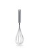 Stainless Steel Egg Beater Hand Whisk Mixer - Heavy Duty Manual Whisk for Baking, Cooking, Beating Eggs, Mixing Batter, Durable Ergonomic Handle (11 Inch)
