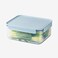 LocknLock Classic Plus Rectangle Food Container 2.75L &ndash; Mint, 4-Side Locking, Stackable &amp; Leakproof