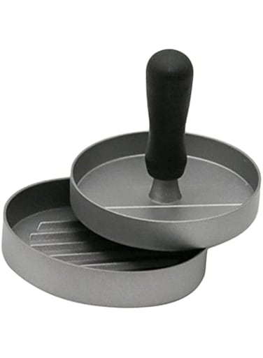 Dubai Gallery Grill Hamburger Press Mold Grey 11Centimeter