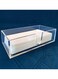 Guest Hand Towel Holder (5mm Acrylic) Multifold Paper Towel Dispenser (9.87&acirc;&euro;W x 4.75&acirc;&euro;D x 2.75&acirc;&euro;H) Hand Towel Napkin Holder for Bathroom and Kitchen Countertop - Bathroom Napkin Holder