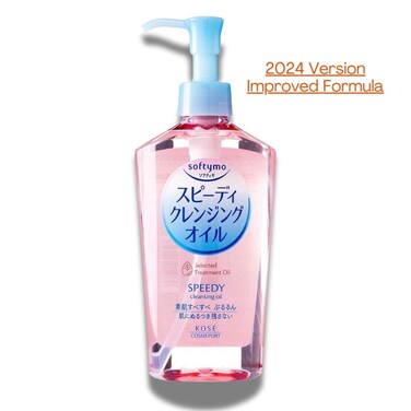 Softymo Speedy Cleansing Oil   Japan&#39;s Best Make-Up Remover, Disolve&#39;s Make-Up Fast, Gently and Effectively (2024 version - Improved Formula) 240ml