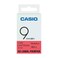 CASIO 9mm Black on Red EZ-Label Cartridge   XR-9RD1