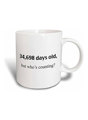 34, 698 Days Old But Whos Counting Magic Transforming Mug Multicolour