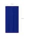 MAXQON Pack Of 2 - Hand Towel - 100% Cotton 600 GSM Medium Size (45x75cm) Highly Absorbent And Super Durable, Color Blue