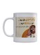 Arab Artist Rabeh Sager Printed Coffee Mug White/Beige/Black
