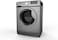 Sharp 9Kg 1200Rpm With Inbuilt Heater Front Loading Fully Automatic Washing Machine, Digital Display 27 Wash Programs, Premium Metallic Grey ES-FE912DLZ-S