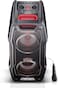 SHARP PS-929 180W High Power Portable Party Speaker Hi-Fi System with Built in Rechargeable Battery, Flashing Disco Lights &amp; Strobe, TWS, Bluetooth, USB, Aux &amp; Microphone &ndash; Black