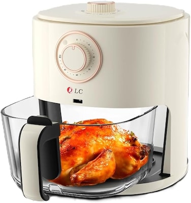 DLC Visible Glass Air Fryer 4.2Liter 1200W DLC-2142- Color may vary