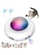 Cat Interactive Toy Kitten Automatic Feather Toy with Hair Collector, Smart Electric Moving Cats Toys 3 Adjustable Modes USB Rechargeable Cat Activated Feather Teaser Toy for Kitty Cat Play Exercise