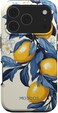 Mobcos iPhone 17 Pro Lemon Breeze Premium Case Compatible with Hybrid Dual-Layer Hard Shell + Silicone Protection - Scratch-Resistant Shockproof Mobile Cover