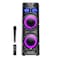 JVC Portable Bluetooth Party speaker with wireless mic and remote control XS-N7222PB Black