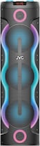 JVC Portable Bluetooth Party Speaker with 2000W PMPO Output, 6-Hour Battery Backup, Sound-Sensitive LED Lights, and Portable Microphone - XS-N6123PB