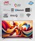 JVC 55 Inch Edgeless QLED 4K UHD WebOS Smart TV With Bluetooth, Magic Remote And Dolby Audio-2024 Model LT-55NQ7145