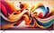 JVC 55 Inch Edgeless QLED 4K UHD WebOS Smart TV With Bluetooth, Magic Remote And Dolby Audio-2024 Model LT-55NQ7145