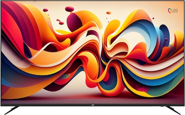 JVC 55 Inch Edgeless QLED 4K UHD WebOS Smart TV With Bluetooth, Magic Remote And Dolby Audio-2024 Model LT-55NQ7145