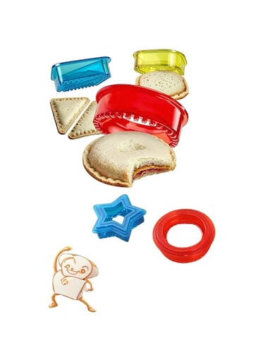 Sweet seven Effortless Lunch Prep: Sandwich Cutter and Sealer for Kids - Fun Shapes (Circle, Square, Triangles) - Lunchbox and Bento-Ready - Quick &amp; Tidy Snacks!