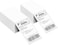 Nelko Genuine 4x6 Direct Thermal Shipping Label 1000 Labels/2 Stacks, Nelko 4x6 Thermal Labels Compatible with Nelko PL70E thermal label printer, Perforated and Strong Adhesive, Commercial Grade
